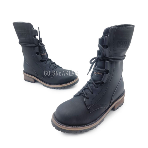 Женские ботинки Dior D-Major Black