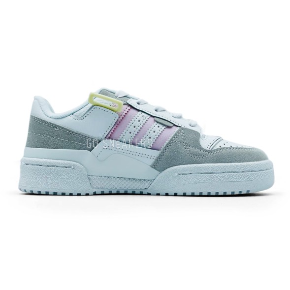 Унисекс кроссовки Adidas Forum White/Pink/Grey