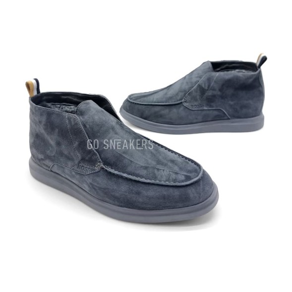 Мужские зимние ботинки Boss Winter Suede Grey