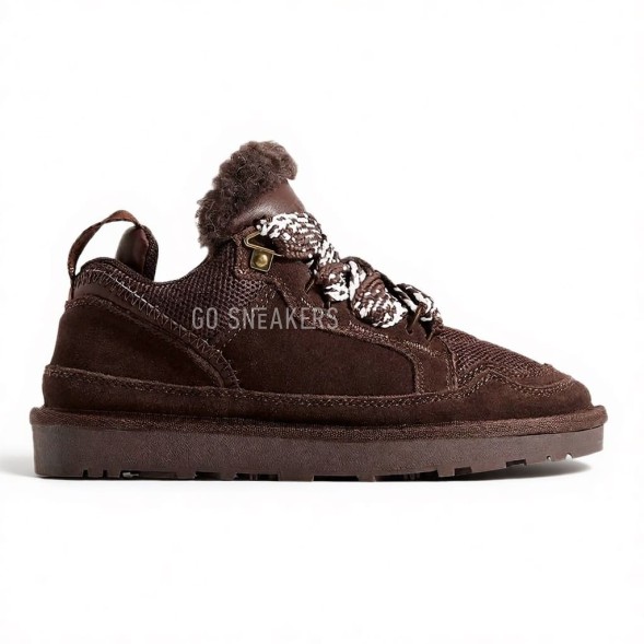 Женские зимние кроссовки Ugg Lowmel Chocolate