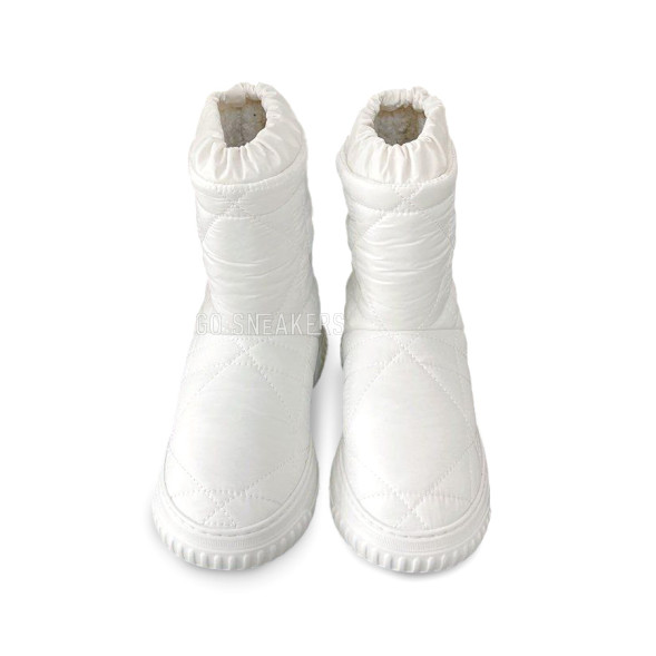 Женские зимние дутики Dior Winter Woman White
