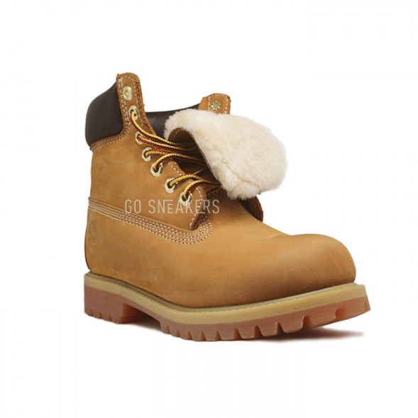 Женские ботинки с мехом Timberland Rust