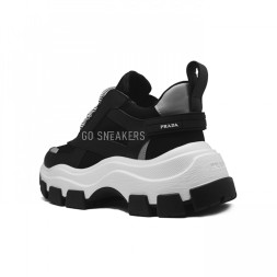Prada Black and White Chunky Sneakers