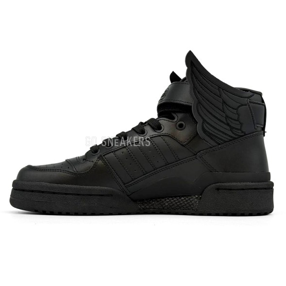 Мужские кроссовки Adidas Forum Hi Wings 4.0 Jeremy Scott Black