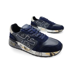 Premiata 483 Leather/Suede Navy