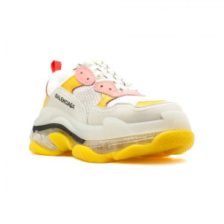 Balensiaga Triple S 2.0 White-Yellow