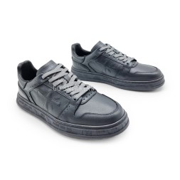 Premiata Low Leather Full Grey