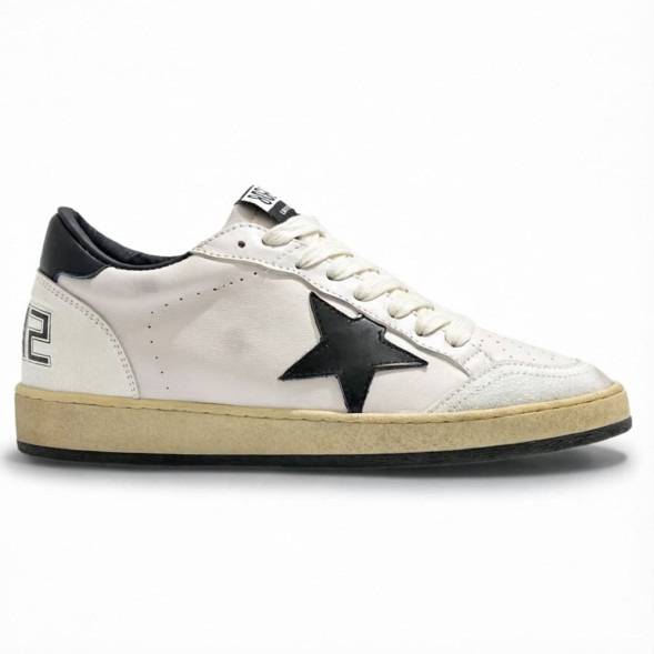 Женские кеды Golden Goose Ball Star White Leather Suede