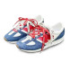 Женские кроссовки New Balance 327 White/Blue/Red