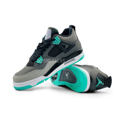 Nike Air Jordan 4 (IV) Grey Cement Green Glow
