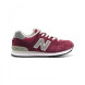 Женские кроссовки New Balance 574 Bordeux Grey