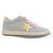 Женские кеды Golden Goose Ball Star Suede Grey/Pink