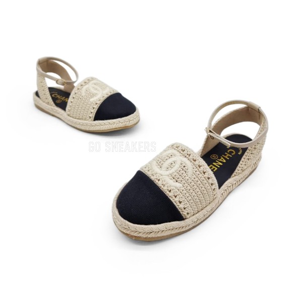 Женские балетки Chanel Flats Textile Sand