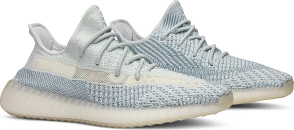 Унисекс кроссовки Adidas Yeezy Boost 350 V2 &amp;#039;Cloud White Non-Reflective&amp;#039;