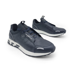 Armani Leather Dark Navy