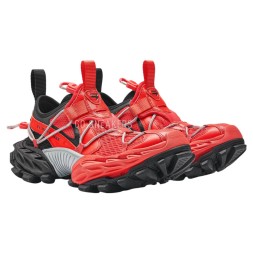 Balenciaga Hike Sneaker Red Black
