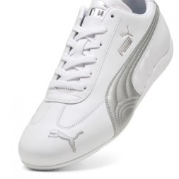 Puma Speedcat Leather White Silver