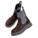 Женские челси Brunello Cucinelli Suede Chelsea Boot Chocolate