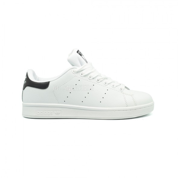 Женские кроссовки Adidas Stan Smith Leather White Black