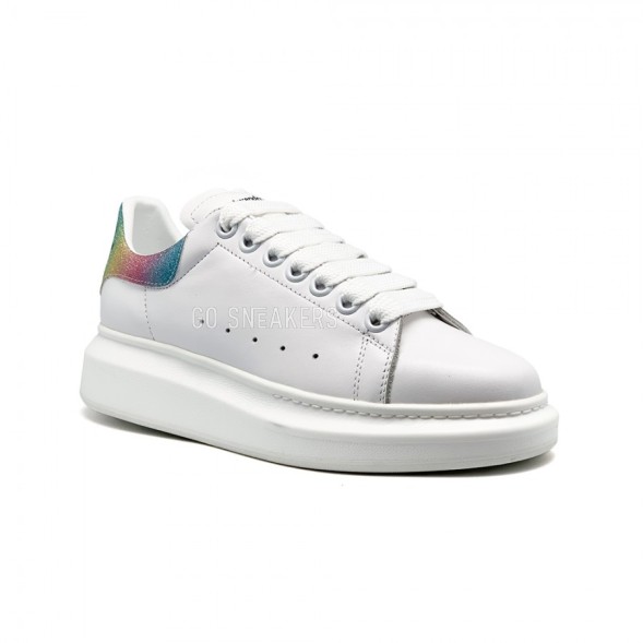 Женские кроссовки Alexander McQueen Luxe Glitter Rainbow