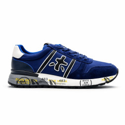 Premiata 483 Textile/Suede Blue