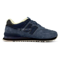 New Balance 574 Suede Dark Navy Winter