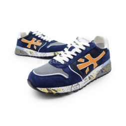 Premiata 483 Navy/Orange