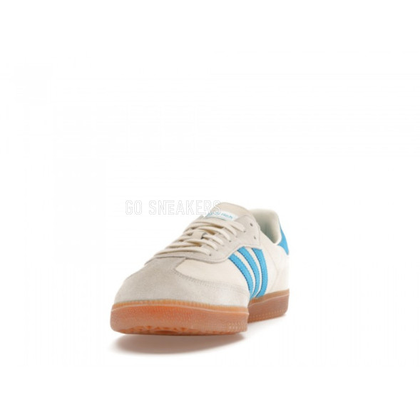 Унисекс кроссовки Adidas Samba OG Sporty Rich Beige Blue