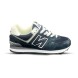 Женские кроссовки New Balance 574 Suede WMNS Navy