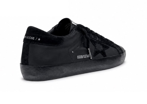 Мужские кеды Golden Goose Super Star Mens in Black