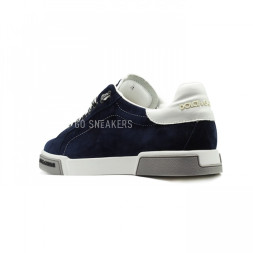 Мужские кеды Dolce &amp;amp; Gabbana Portofino Navy/White