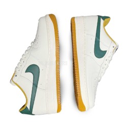 Nike Air Force 1 White/Green Swoosh