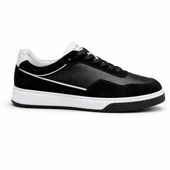 Мужские кроссовки Brunello Cucinelli Leather/Suede Black