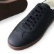 Мужские кеды Brunello Cucinelli Leather Sneakers Black