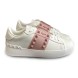 Женские кроссовки Valentino Runner Thorns White Coral