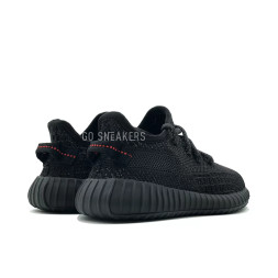 Детские кроссовки Adidas Yeezy Boost 350 V2 Kids Static Black Reflective