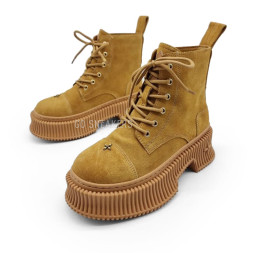 SMFK High Boots Suede Brown