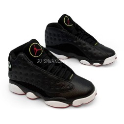 Nike Air Jordan 13 Retro TD Playoff Leather Black/White