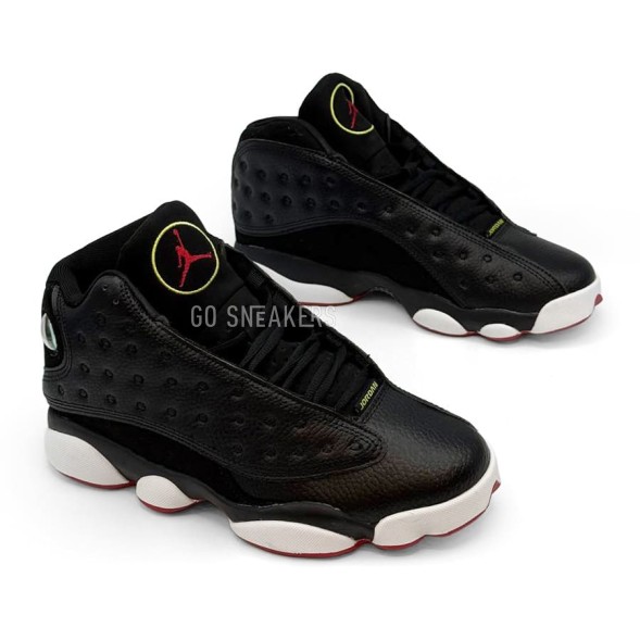 Мужские кроссовки Nike Air Jordan 13 Retro TD Playoff Leather Black/White