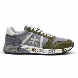 Premiata Textile/Suede Grey/Khaki