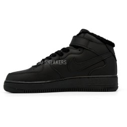 Nike Air Force 1 Mid Black Winter
