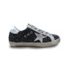 Женские кроссовки Golden Goose Superstar Glitter Black