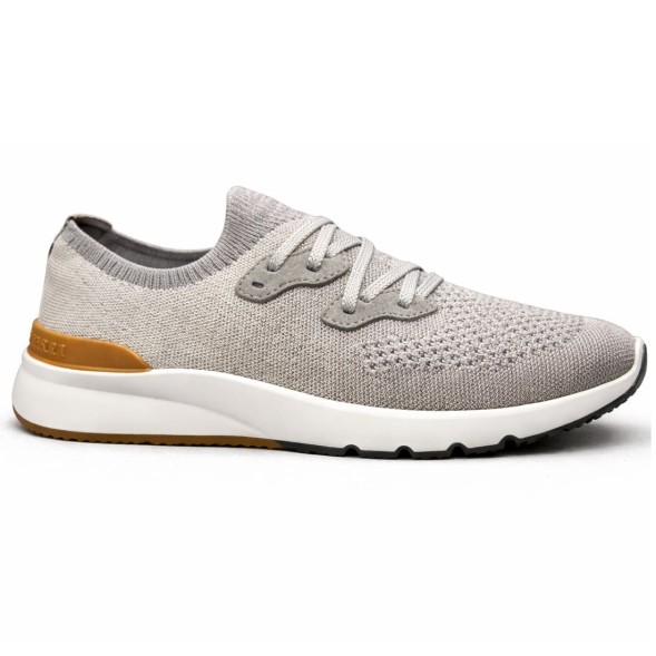 Мужские кроссовки Brunello Cucinelli Textile Run Grey