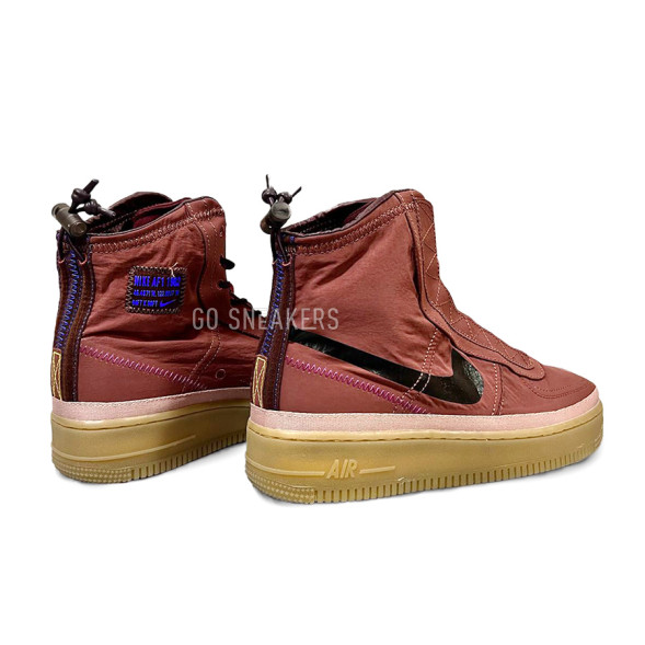 Унисекс зимние кроссовки Nike Air Force 1 Shell Winter Bordeaux