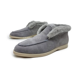 Brunello Cucinelli Suede Grey